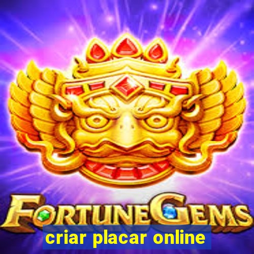 criar placar online